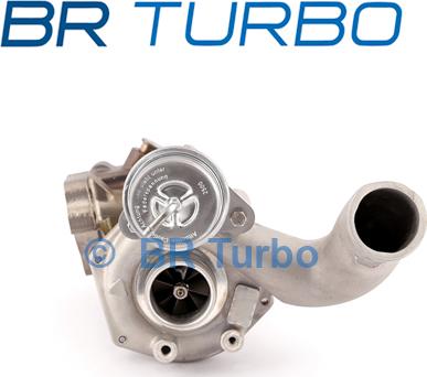 BR Turbo 53049880026RSG - Турбина, принудително пълнене с въздух vvparts.bg