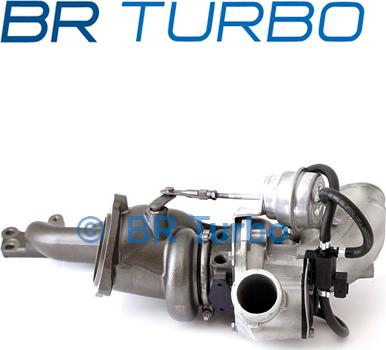 BR Turbo 53049880162RS - Турбина, принудително пълнене с въздух vvparts.bg