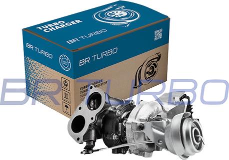 BR Turbo 53039980522RS - Турбина, принудително пълнене с въздух vvparts.bg