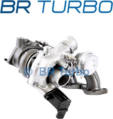 BR Turbo 53039880460RS - Турбина, принудително пълнене с въздух vvparts.bg