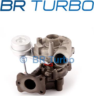 BR Turbo 53039880051RS - Турбина, принудително пълнене с въздух vvparts.bg