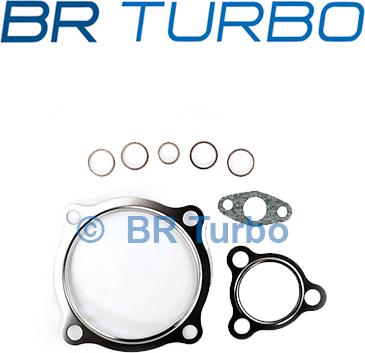 BR Turbo 53039880058RSG - Турбина, принудително пълнене с въздух vvparts.bg