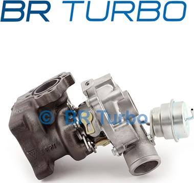 BR Turbo 53039880016RS - Турбина, принудително пълнене с въздух vvparts.bg