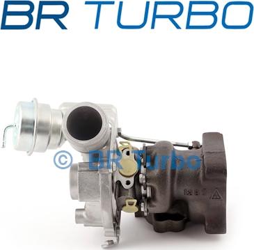 BR Turbo 53039880016RS - Турбина, принудително пълнене с въздух vvparts.bg