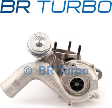 BR Turbo 53039880011RS - Турбина, принудително пълнене с въздух vvparts.bg