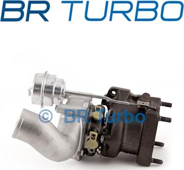 BR Turbo 53039880017RS - Турбина, принудително пълнене с въздух vvparts.bg