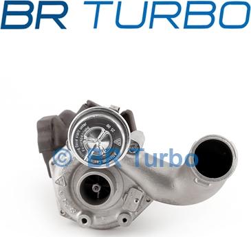 BR Turbo 53039880017RS - Турбина, принудително пълнене с въздух vvparts.bg