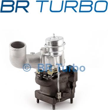 BR Turbo 53039880017RS - Турбина, принудително пълнене с въздух vvparts.bg