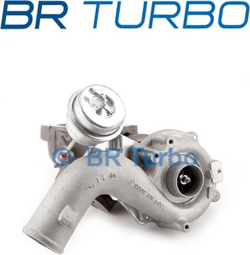 BR Turbo 53039880035RS - Турбина, принудително пълнене с въздух vvparts.bg