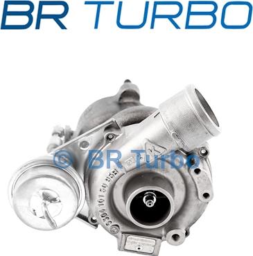 BR Turbo 53039880029RSG - Турбина, принудително пълнене с въздух vvparts.bg