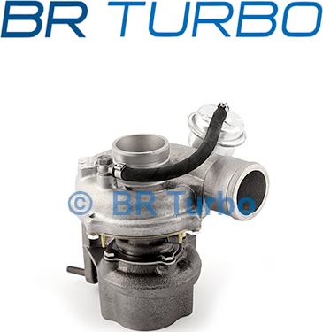 BR Turbo 53039880072RS - Турбина, принудително пълнене с въздух vvparts.bg