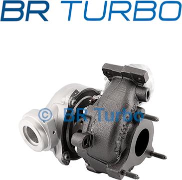 BR Turbo 53039880190RSG - Турбина, принудително пълнене с въздух vvparts.bg