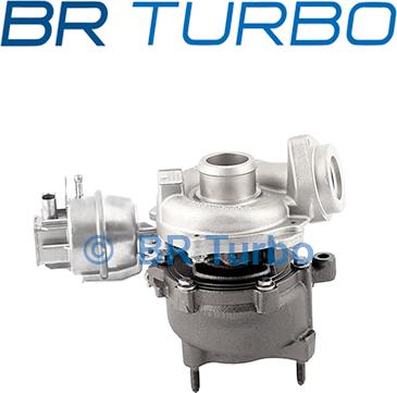 BR Turbo 53039880190RS - Турбина, принудително пълнене с въздух vvparts.bg