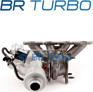 BR Turbo 53039880141RS - Турбина, принудително пълнене с въздух vvparts.bg