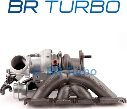 BR Turbo 53039880141RS - Турбина, принудително пълнене с въздух vvparts.bg