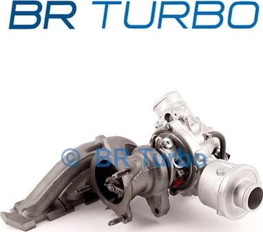 BR Turbo 53039880141RS - Турбина, принудително пълнене с въздух vvparts.bg