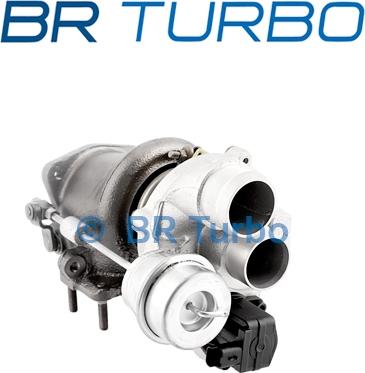 BR Turbo 53039880163RS - Турбина, принудително пълнене с въздух vvparts.bg