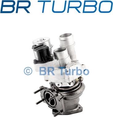 BR Turbo 53039880163RS - Турбина, принудително пълнене с въздух vvparts.bg