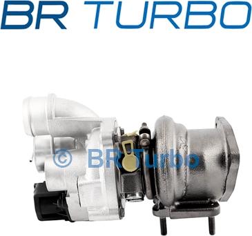 BR Turbo 53039880163RS - Турбина, принудително пълнене с въздух vvparts.bg