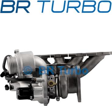 BR Turbo 53039880105RS - Турбина, принудително пълнене с въздух vvparts.bg