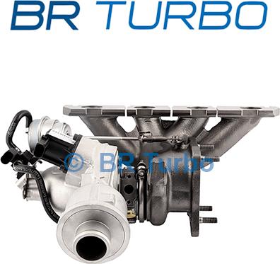 BR Turbo 53039880106RS - Турбина, принудително пълнене с въздух vvparts.bg