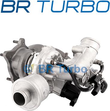 BR Turbo 53039880106RS - Турбина, принудително пълнене с въздух vvparts.bg