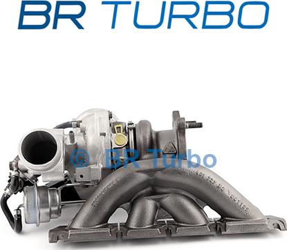 BR Turbo 53039880106RS - Турбина, принудително пълнене с въздух vvparts.bg