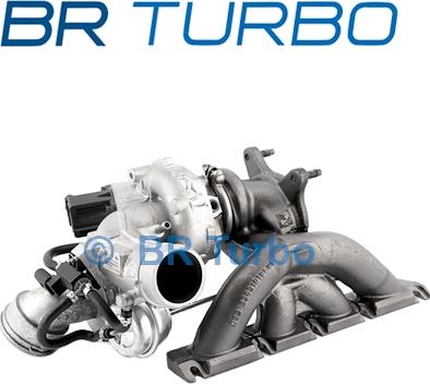 BR Turbo 53039880136RS - Турбина, принудително пълнене с въздух vvparts.bg