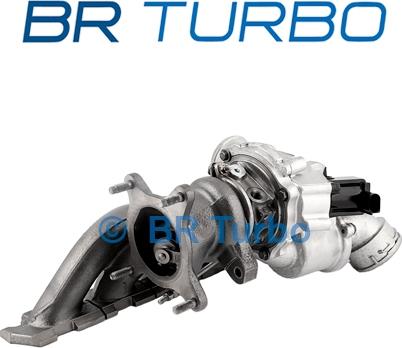 BR Turbo 53039880136RS - Турбина, принудително пълнене с въздух vvparts.bg