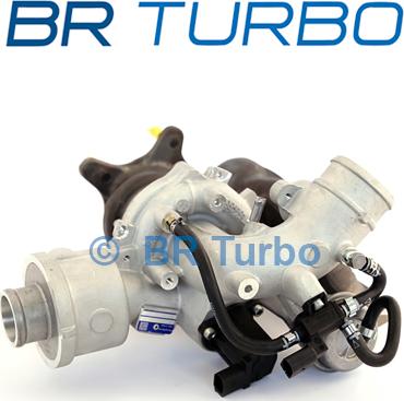 BR Turbo 53039880291RS - Турбина, принудително пълнене с въздух vvparts.bg