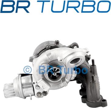 BR Turbo 53039880207RSG - Турбина, принудително пълнене с въздух vvparts.bg