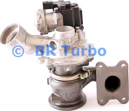 BR Turbo 04E145721BRS - Турбина, принудително пълнене с въздух vvparts.bg