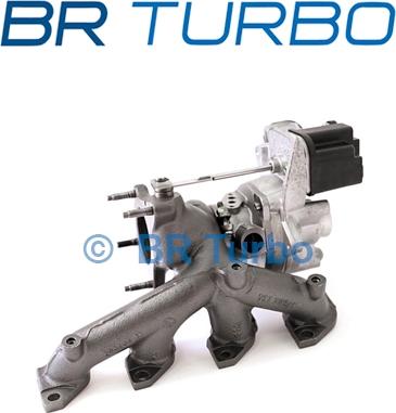 BR Turbo 03F145701HRS - Турбина, принудително пълнене с въздух vvparts.bg