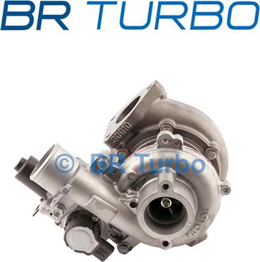 BR Turbo 17201-30160RS - Турбина, принудително пълнене с въздух vvparts.bg