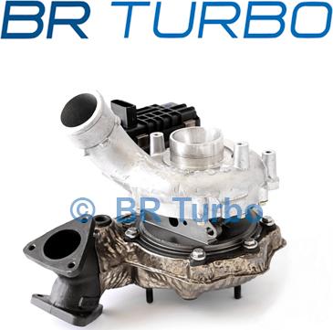 BR Turbo 804986-5001RS - Турбина, принудително пълнене с въздух vvparts.bg