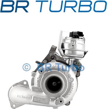 BR Turbo 806291-5001RS - Турбина, принудително пълнене с въздух vvparts.bg