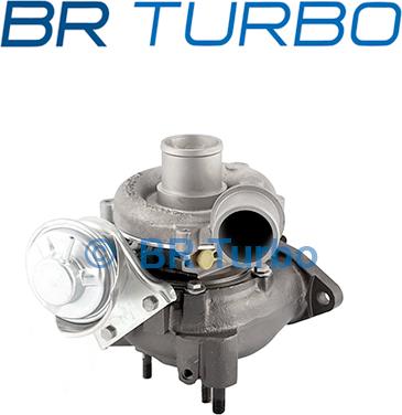 BR Turbo 801891-5001RS - Турбина, принудително пълнене с въздух vvparts.bg