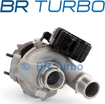 BR Turbo 808031-5001RS - Турбина, принудително пълнене с въздух vvparts.bg