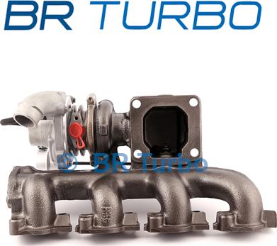 BR Turbo 802419-5003RS - Турбина, принудително пълнене с въздух vvparts.bg