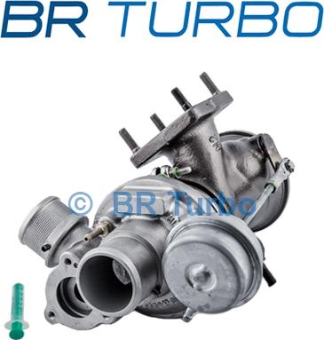 BR Turbo 812811-5001RS - Турбина, принудително пълнене с въздух vvparts.bg
