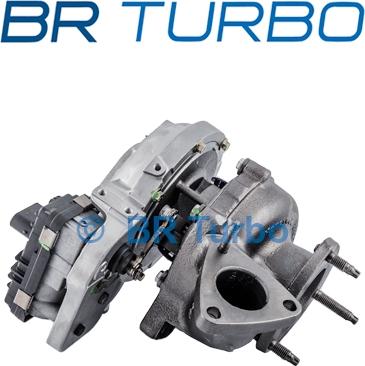 BR Turbo 822182-5001RS - Турбина, принудително пълнене с въздух vvparts.bg