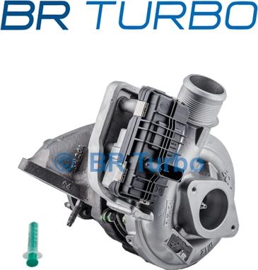 BR Turbo 822182-5001RS - Турбина, принудително пълнене с въздух vvparts.bg