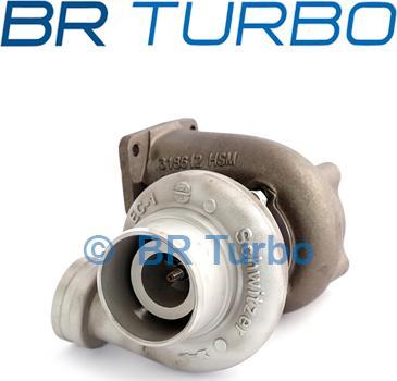 BR Turbo 318281RS - Турбина, принудително пълнене с въздух vvparts.bg