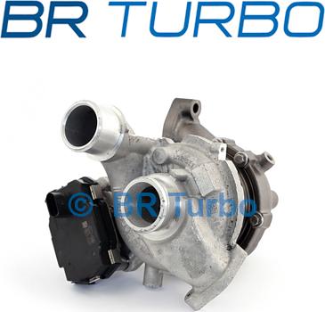 BR Turbo 796017-5001RS - Турбина, принудително пълнене с въздух vvparts.bg