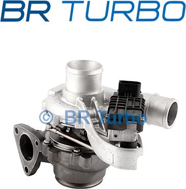 BR Turbo 798128-5001RS - Турбина, принудително пълнене с въздух vvparts.bg