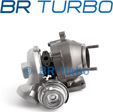 BR Turbo 740911-5001RSG - Турбина, принудително пълнене с въздух vvparts.bg