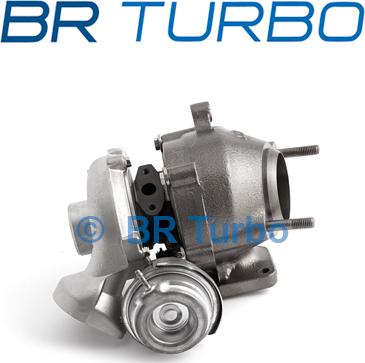 BR Turbo 740911-5001RS - Турбина, принудително пълнене с въздух vvparts.bg