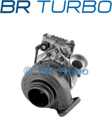 BR Turbo 743436-5001RSG - Турбина, принудително пълнене с въздух vvparts.bg