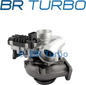 BR Turbo 743436-5001RSG - Турбина, принудително пълнене с въздух vvparts.bg