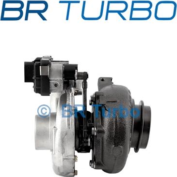 BR Turbo 743436-5001RS - Турбина, принудително пълнене с въздух vvparts.bg